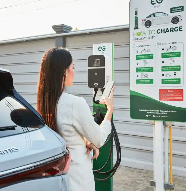Easy-to-use charger
for customers